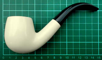 STRAMBACH PIPE showing shape and size on a grid